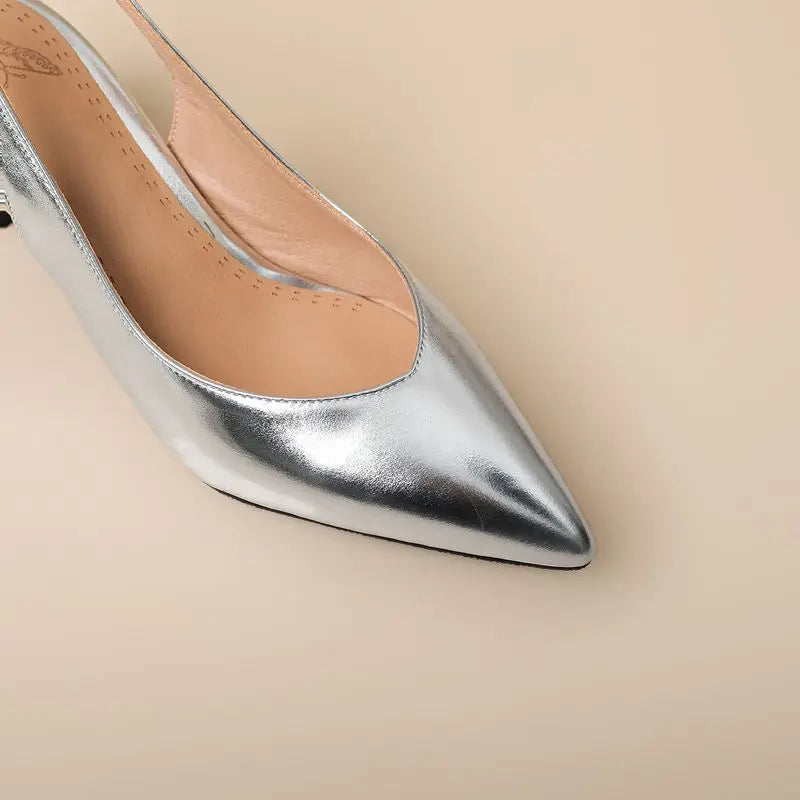 sandales brillantes femme, slingback soirée élégante, chaussures femme talon 6 cm, sandales bout pointu, sandales à enfiler femme, sandales mode 2025, chaussures femme grande taille, sandales élégantes soirée, talon bloc femme chic, sandales brillantes mariage