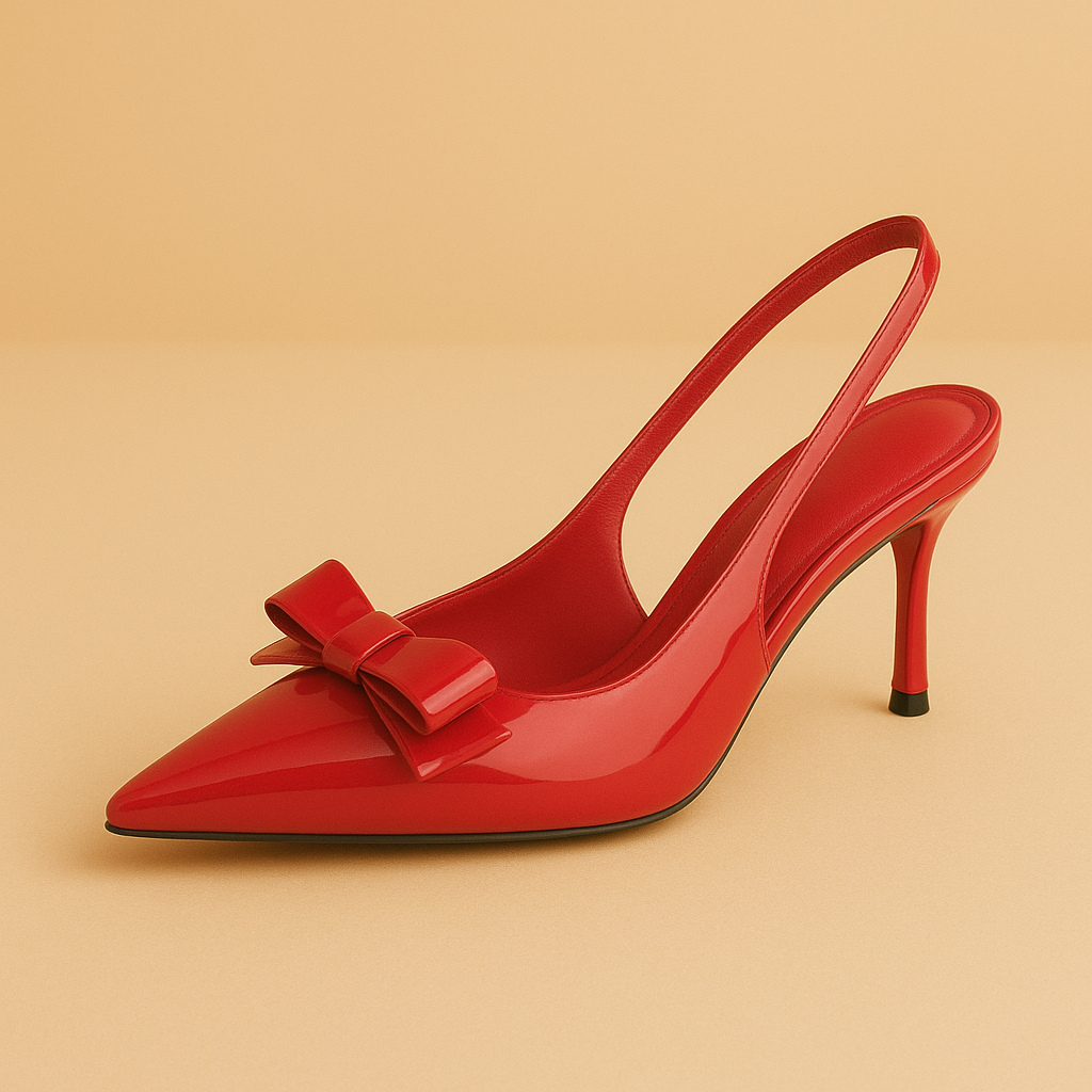 mules élégantes femme, slingback vernis imperméable, sandales classiques en cuir, escarpins mule soirée, chaussures femme talon 7 cm, sandales avec plateforme confort, chaussures bout pointu chic, sandales imperméables vernies, escarpins artisanaux femme, sandales soirée 2025 tendance